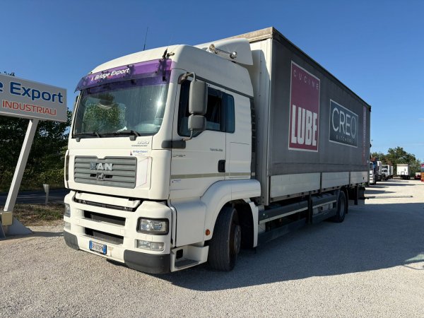 MAN TGA 18.350 scarrabile con 2 casse mobili