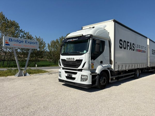 IVECO STRALIS 360 euro 5 2 ASSI + BIGA