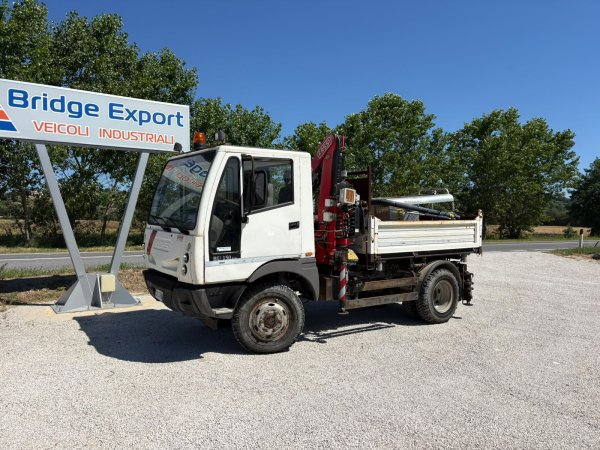 BUCHER SHORLING BU150 ribaltabile gru FASSI 4X4